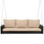 Balancelle de véranda en osier 69 po avec chaînes 69 po-841200838-841200836