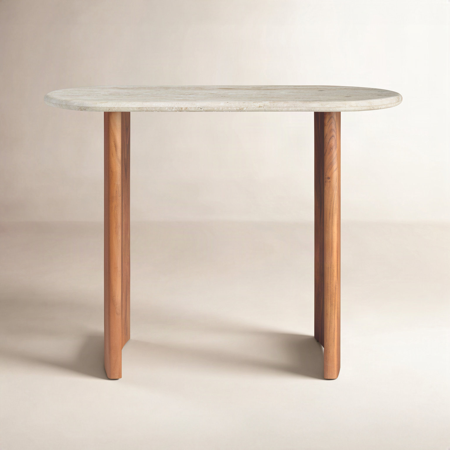 Catalena 39'' Stone Console Table