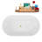53.9'' x 29.3'' Soaking Acrylic Bathtub-95288442