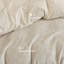 Ensemble de housse de couette en jacquard de coton et lin texturé-127356755