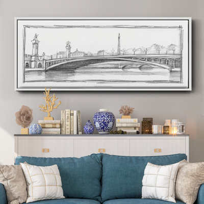 Pont Alexandre III- Framed Canvas