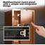Grande armoire 17,2 po avec empreintes digitales