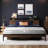 Industrial Bed Frame With Storage Headboard-696373659-696373658