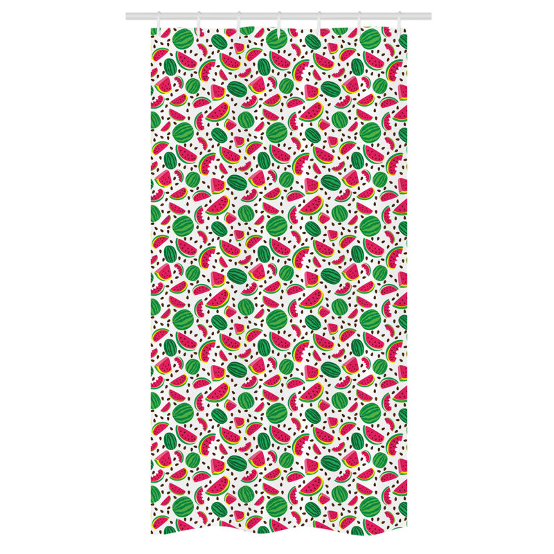 Rodinna Shower Curtain with Hooks Included, 72" H x 36" W