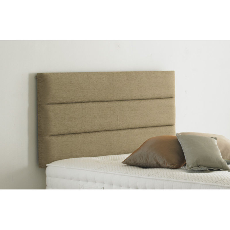 Louis Upholstered Headboard, Chenille Mink, Small Double (4')