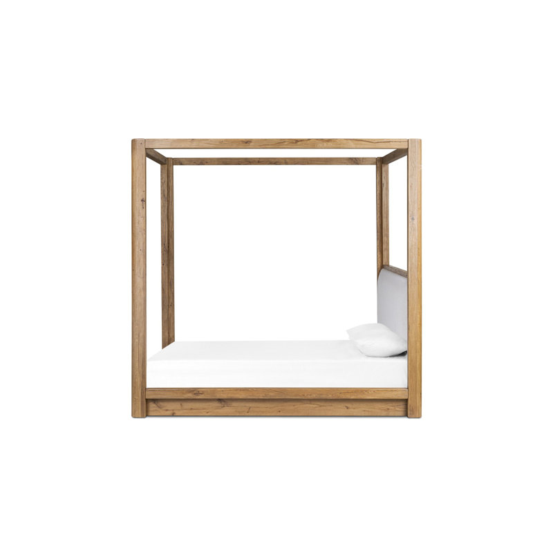 Frederick Canopy Bed-Antwerp Bone-Queen, King