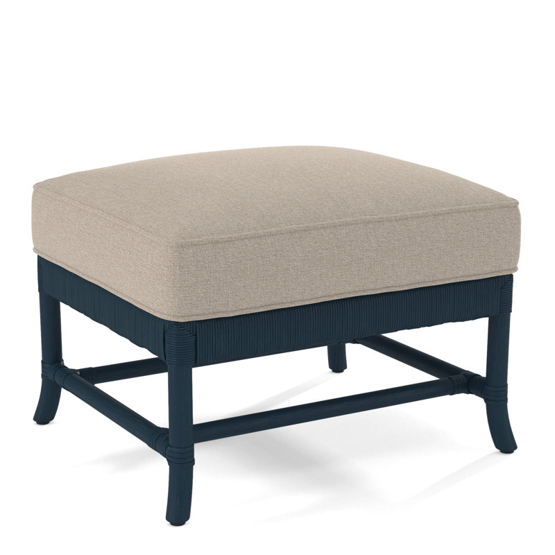 Lafayette Ottoman, Java, Eggshell Crypton Performance; 0884-93