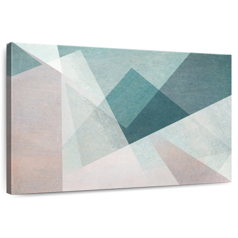 Avery Overlapping Shapes Abstract, 20" H x 30" W