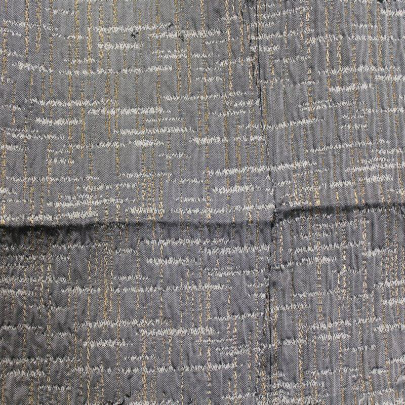 Tissu noble, gris