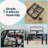 Adjustable Bed Frame - Independent Head and Foot Incline - Powerful Quiet Motor
