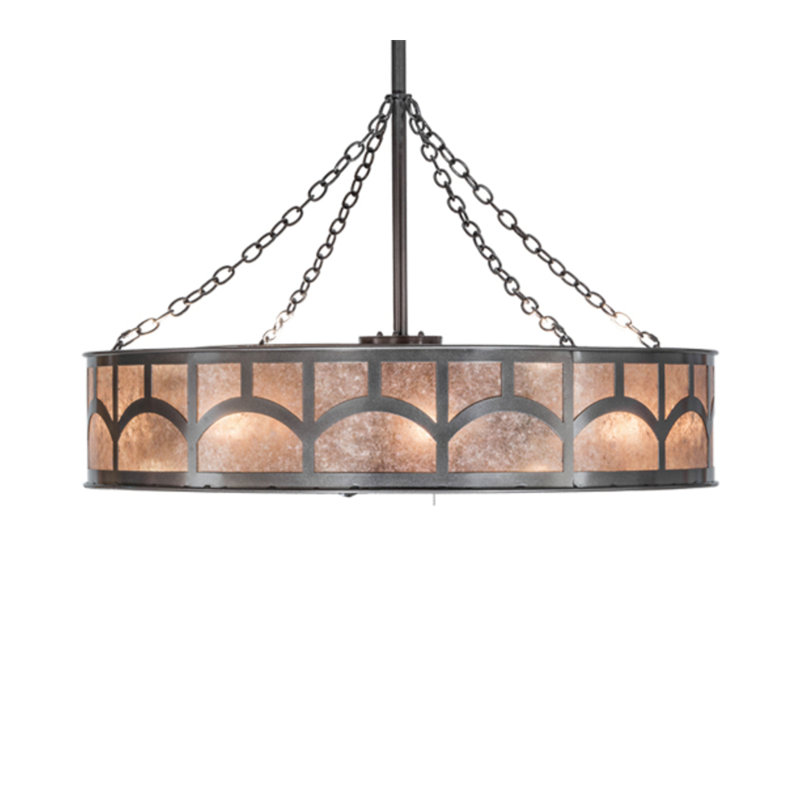 Mission Downrod Ceiling Fan
