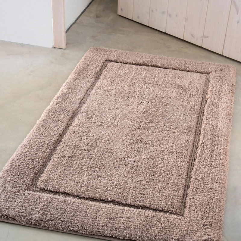 Prestige Bath Rug, 28" W x 47" L, Stone