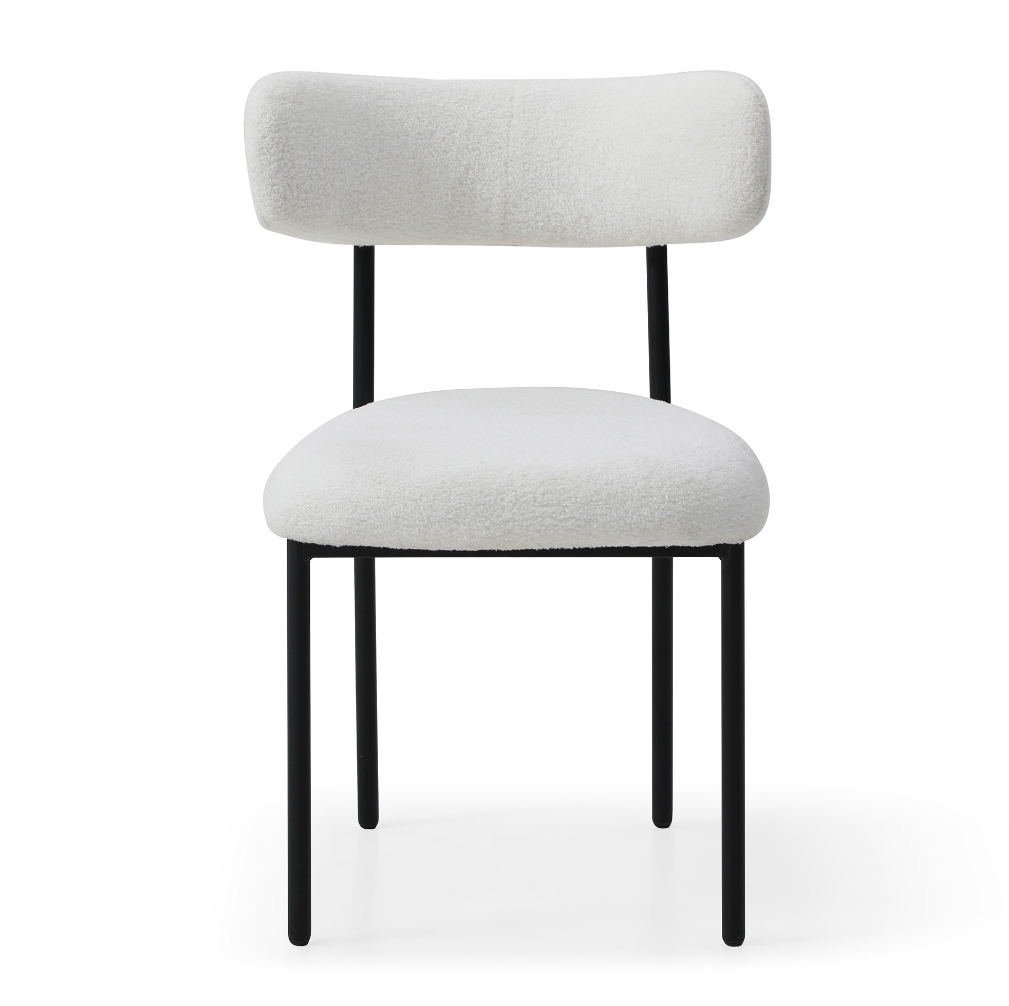 Hokku Designs MidCentury Modern Accent Chairs with Black Metal Legs