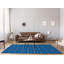 Tapis à carreaux bleu-53650907