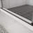 Matt Black Sliding Shower Door - 5/16" Tempered Glass, Nano Clean Functionality Bathroom Door, Matted Finish, Adjustable Wall Channel-117060970