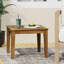 Table d'appoint en bois - finition naturelle, l 20 po x P 16,11 po, capacité de 30 lb minimisant l'encombrement extérieur, 20 po x 20 po x 16,11 po