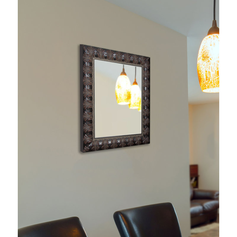 Miroir traditionnel pleine longueur, H 37 po x l 25 po
