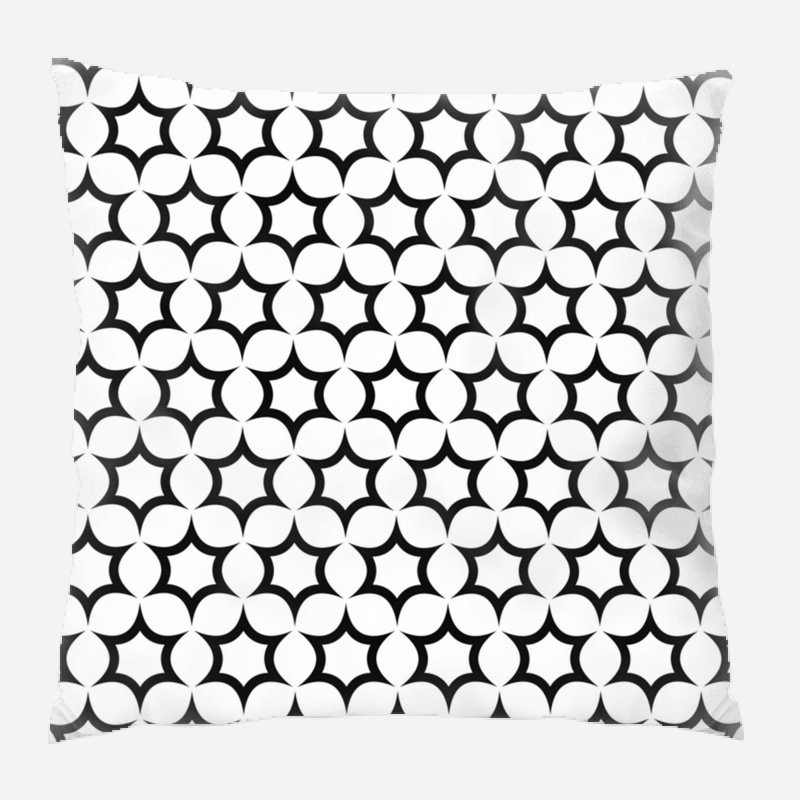 Coussin décoratif à motif, Intérieur