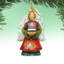 Derevo 4'' Handmade Wood Hanging Figurine Ornament