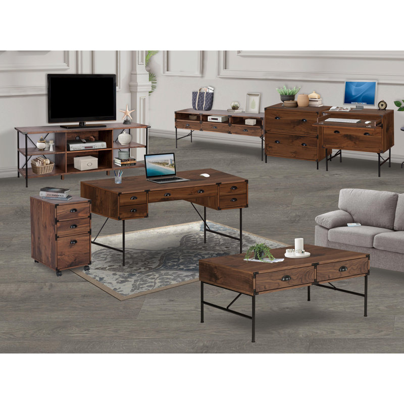Greber Adjustable Metal Base Writing Desk