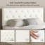 Upholstered Bed Frame with Drawer Storage-347408877-370691892