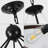 32" Rustic Industrial Chandelier