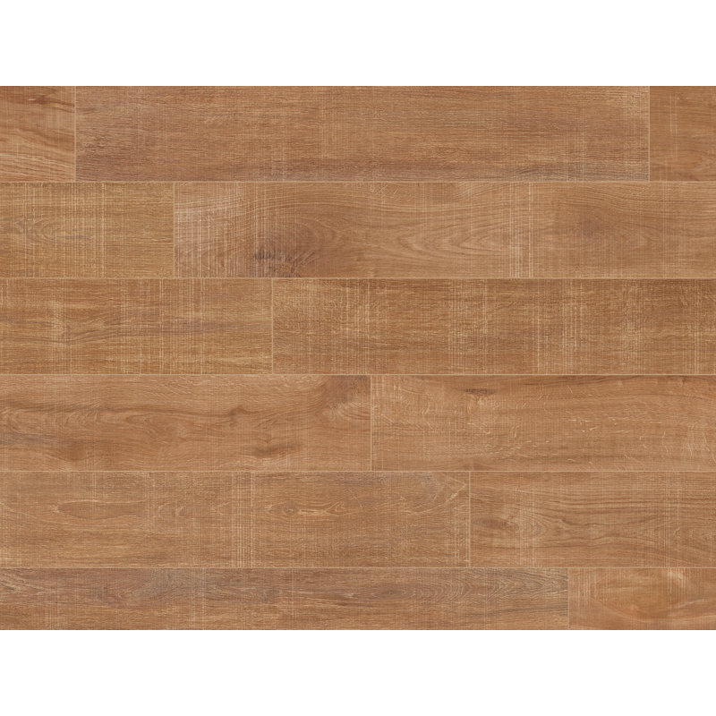 8" x 48" Porcelain Wall & Floor Tile, Nut