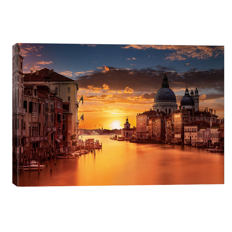 Venice by Marco Carmassi - No Frame Print on Canvas, 66.04 cm H x 45.72 cm W x 1.91 cm D