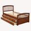 Lits simples 6 tiroirs en bois massif-543792609