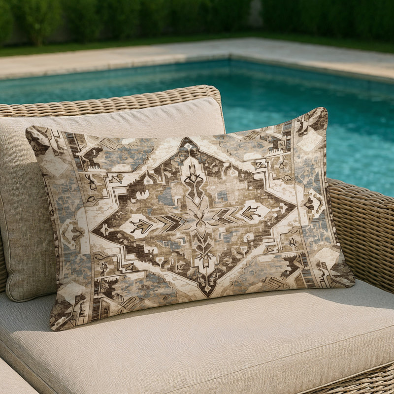 Timeless Prime Tapestry Indoor And Outdoor Throw Pillow, Rectangle 18"H x 25"W