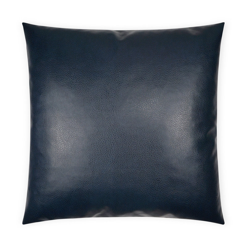 Tartan Pillow Cover & Insert, Navy, Square 22"