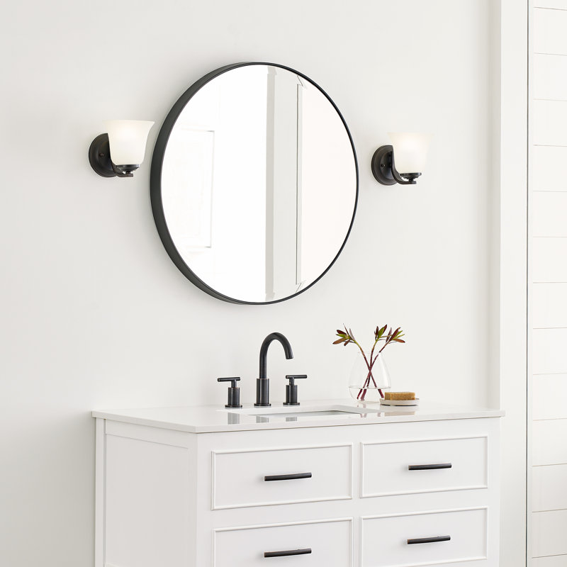 Emmons One Light Wall / Bath Sconce from Generation Lighting , No, Bronze