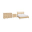Laguna 3 Piece Solid Wood Bedroom Set