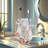 The Calla Lily Glass Tumbler in Black Luster Finish – Elegant Decorative Accent or Christmas Gift