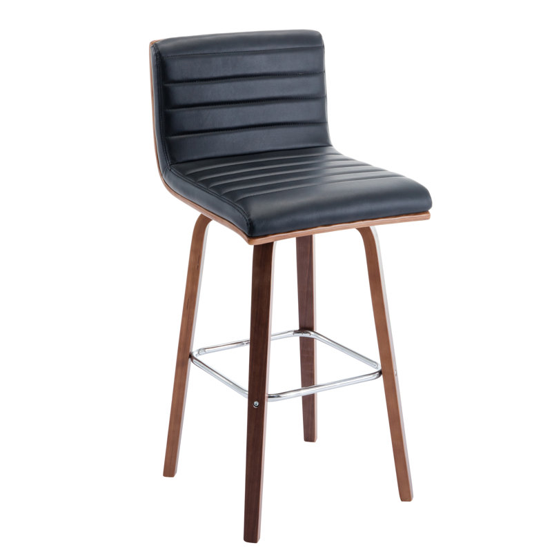 Tabouret de bar Comptom, Noir