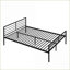 Lit superposé simple au-dessus d'un lit double en métal avec bureau intégré et amp; Échelle, noir métallique pour la chambre à coucher-26121245