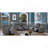 Encino Grey Upholstered Padded Arm Glider Recliner