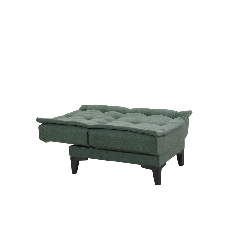 Ensemble de canapé 3 pièces Sky, 100 % lin vert