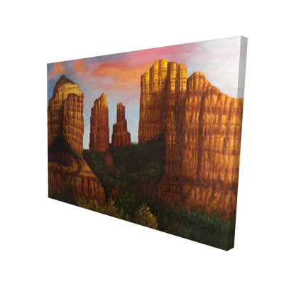 Cathedral Rock Arizona Canvas | Livingroom Landscapes Decor