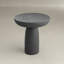 Ensemble de tables basses 31,5 po MgO Cement Mushroom et 17,7 po