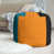 Bleu sarcelle foncé du Pacifique / orange brulé sélectionné