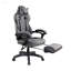 Gaming Racing Style Fully Reclining Executive Office Chair with Footrest for Ultimate Comfort and Support