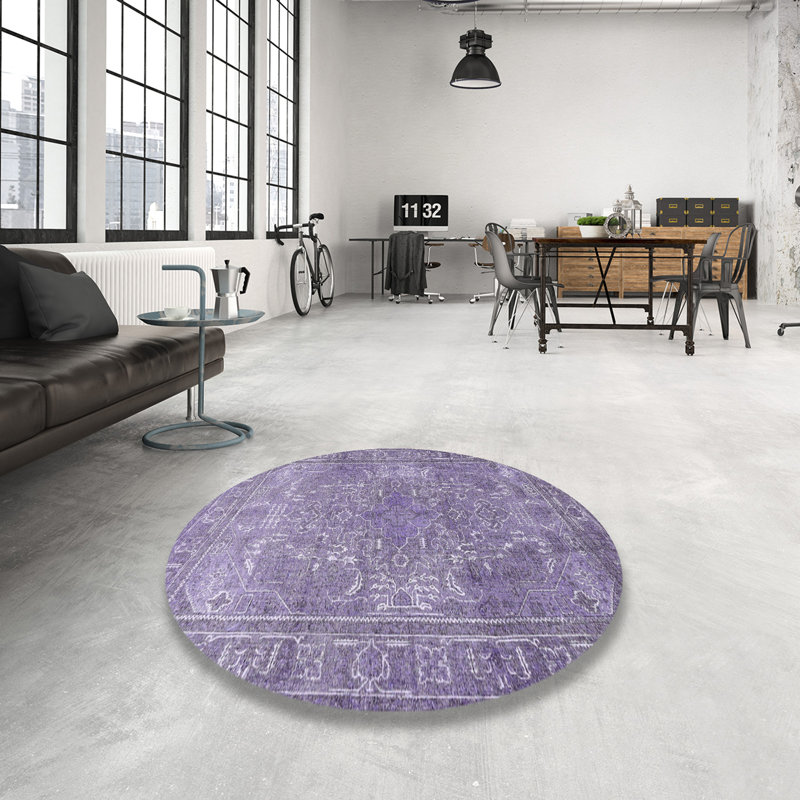 Hermanni Oriental Indoor Rug, Round 8'