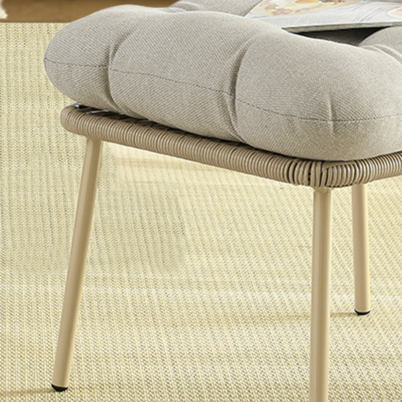 Chaise de hamac de patio avec coussin Azuredee, Beige, Beige