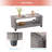 Asly Rectangular Plastic Outdoor Coffee Table-715671874
