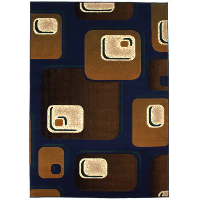 Donnieann Performance Geometric Indoor Rug