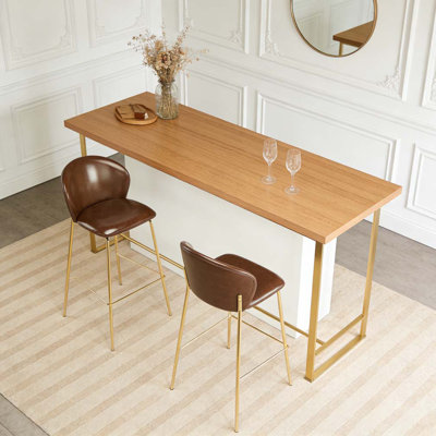 Tabouret de bar rembourré