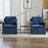 Slipcovered Swivel Accent Chair (Set of 2)-101770284