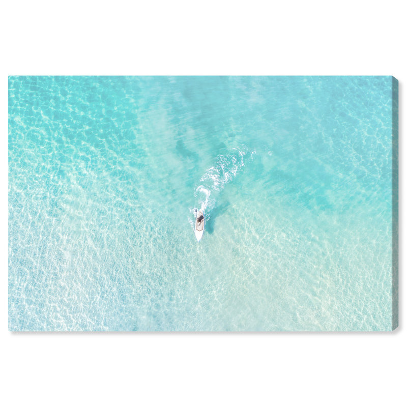 « water calme lost », photographie sur toile, H 10 po x l 15 po x P 1,5 po