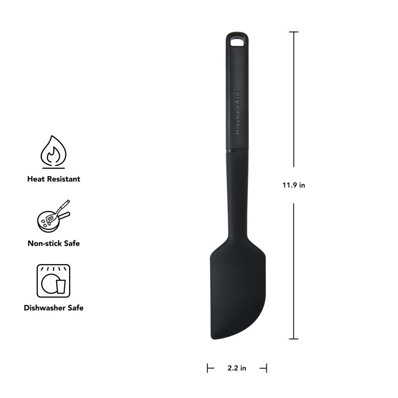 Spatule KitchenAid®, Noir